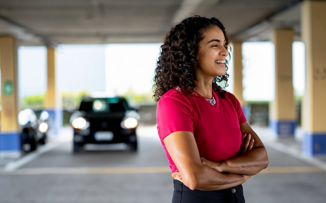 Parking Lot woman